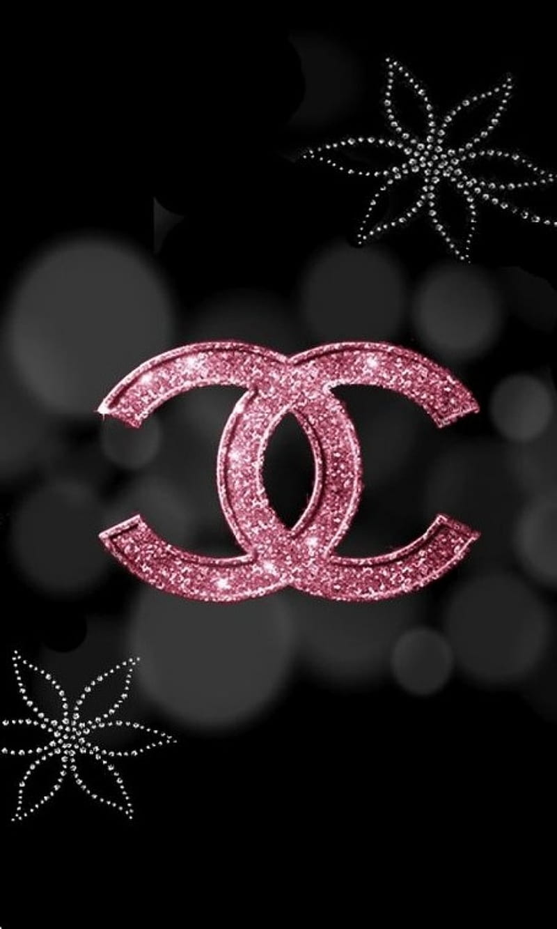 Coco Chanel, black, pink, HD phone wallpaper