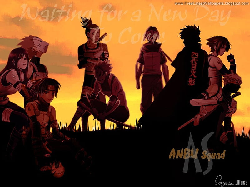 anbu, naruto, anime, HD wallpaper