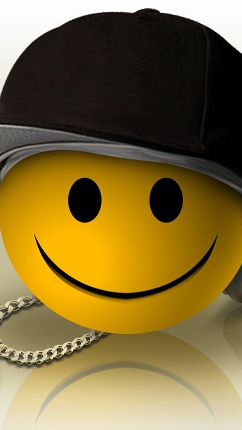 Hip Hop 01, amarelo, cap, chain, corrente, gangsta, rap, rapper, smile, sorriso, yellow, HD phone wallpaper
