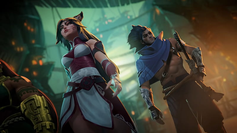 Video Game, Ruined King A League Of Legends Story, Ahri (League Of Legends), Yasuo (League Of Legends), HD wallpaper