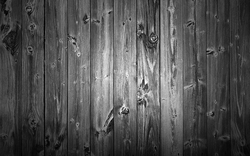 gray wooden boards, close-up, gray wooden texture, wooden backgrounds, wooden textures, wooden planks, vertical wooden boards, gray backgrounds, HD wallpaper