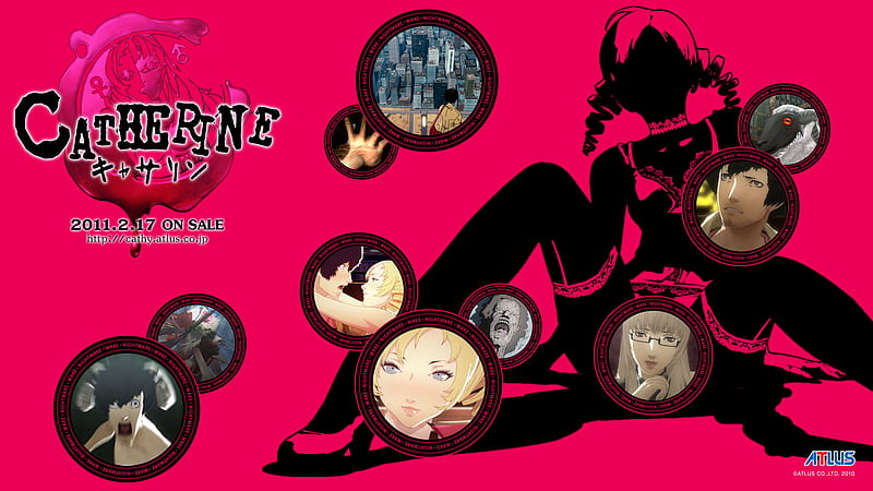 Catherine Game Scenes, game, ps3, atlus, catherine, HD wallpaper