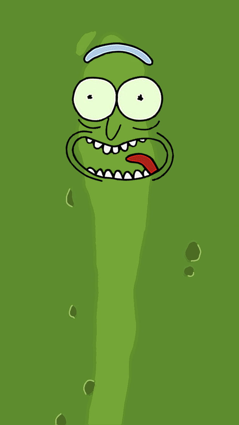 Pickle Rick, rickandmorty, HD phone wallpaper