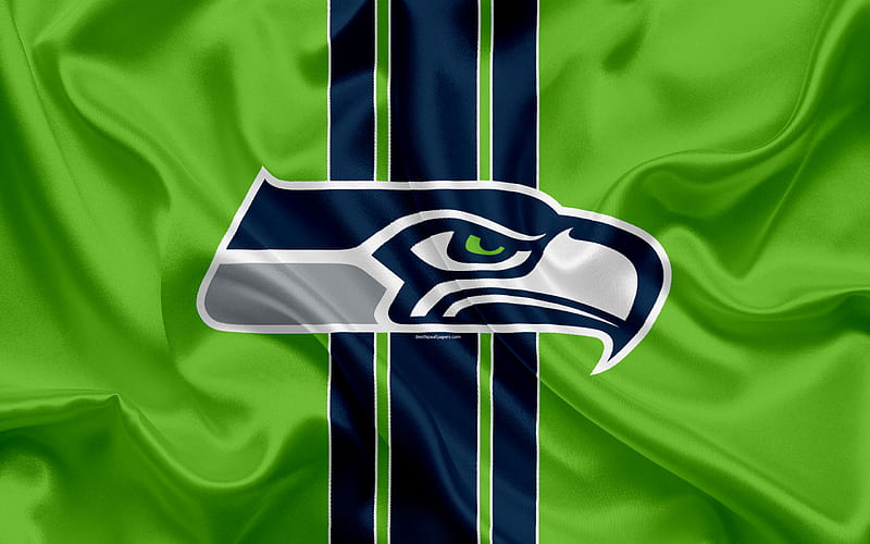Seattle Seahawks, American football, logo, emblem, NFL, National Football League, Seattle, Washington, USA, National Football Conference, HD wallpaper