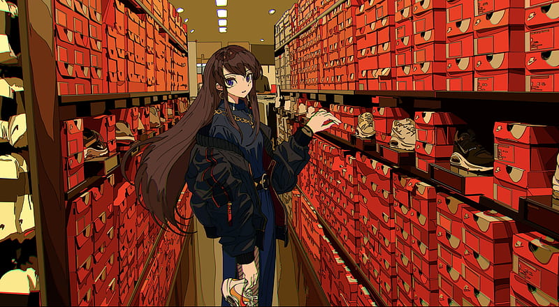 aikatsu, shopping, Anime, HD wallpaper