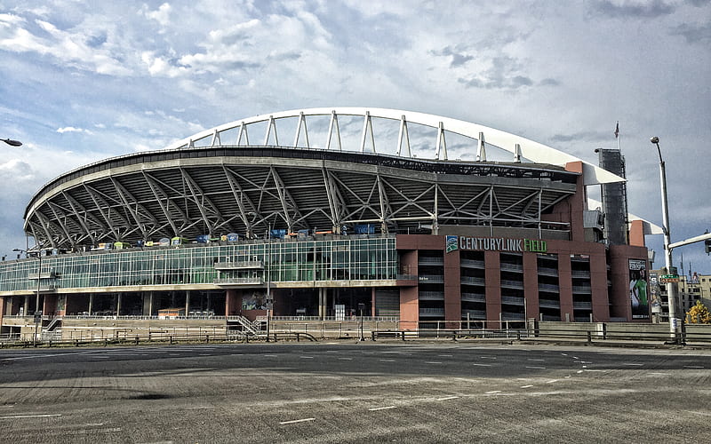 CenturyLink Field, Seattle, USA, Seattle Seahawks stadium, NFL, american football stadium, modern sports arena, HD wallpaper