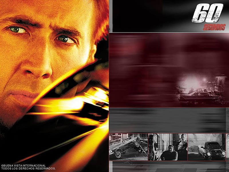 Gone in 60 Seconds, carros, cage, movie, action, HD wallpaper