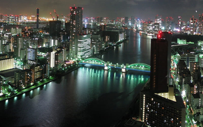 Tokyo Panoramic-graphy, HD wallpaper