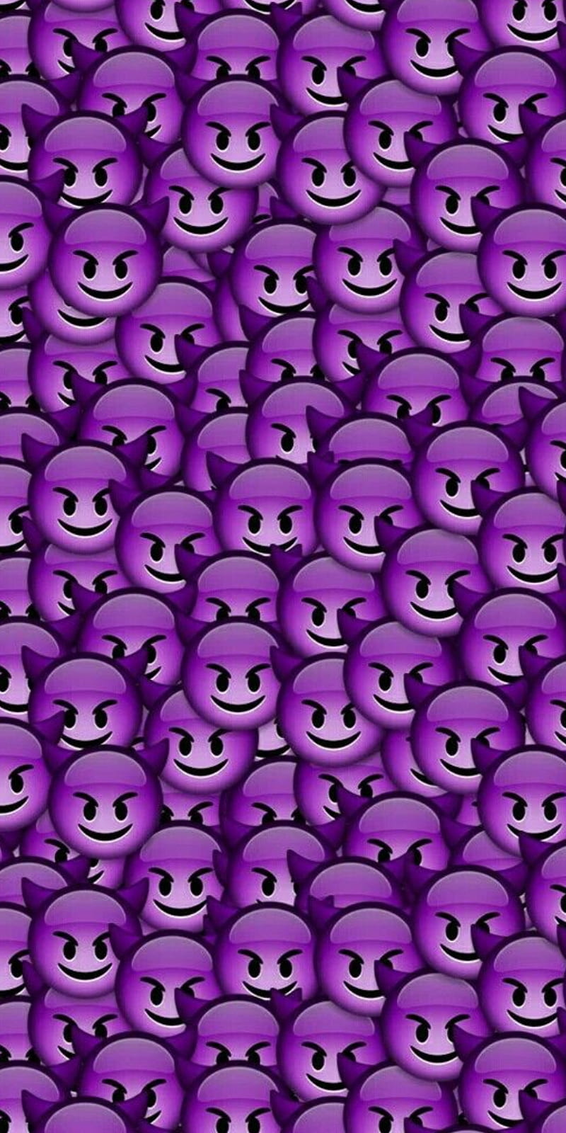 Purple Smiley Wallpaper