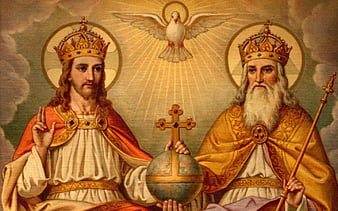 holy trinity symbol wallpaper