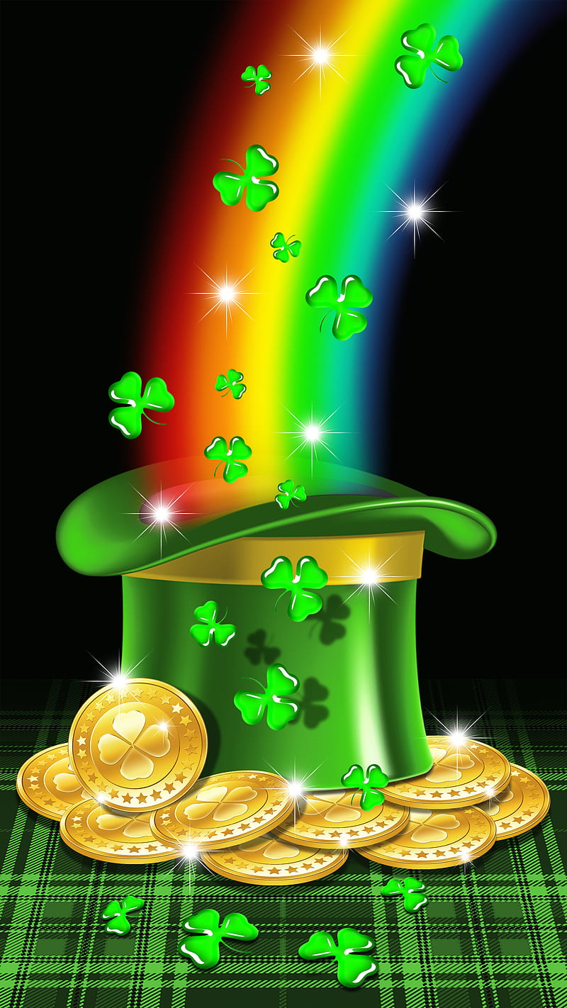 Irish Luck , Fenrir, St. Patrick's Day, HD phone wallpaper