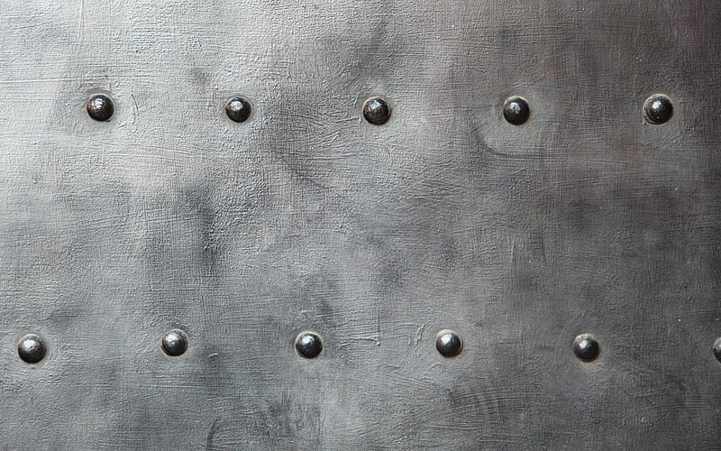 steel texture, metal rivets, metal texture with rivets, steel background, rivets, metal texture, steel, HD wallpaper
