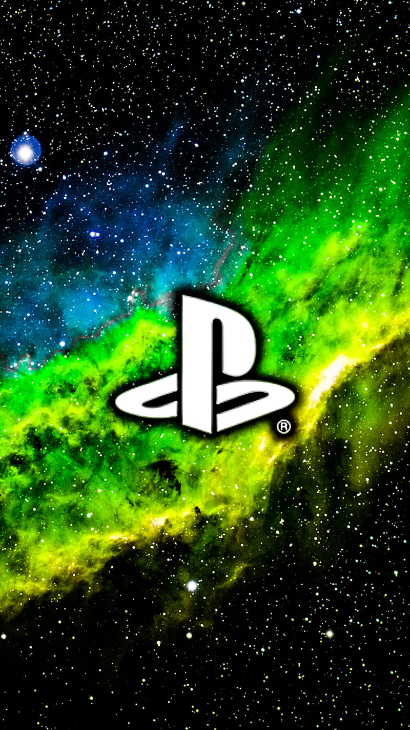 PlayStation, ps4, ps3, logos, galaxy