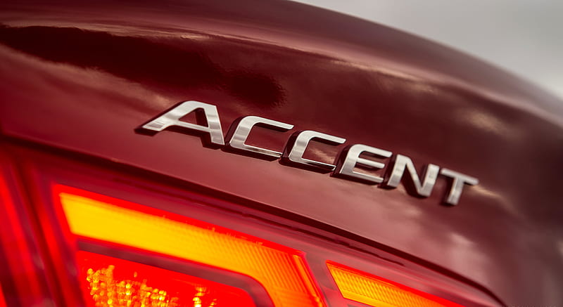 2018 Hyundai Accent - Badge , car, HD wallpaper