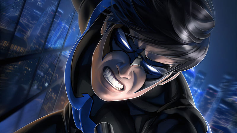Nightwing Newarts, nightwing, superheroes, artwork, digital-art, artstation, HD wallpaper