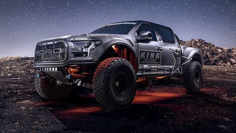 Download wallpaper 1350x2400 ford raptor ford car suv black road  iphone 876s6 for parallax hd background