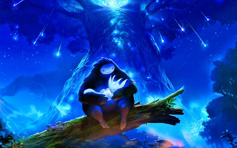 Ori and the Blind Forest III, CGI, fantasy, 3d, video game, magic, HD wallpaper