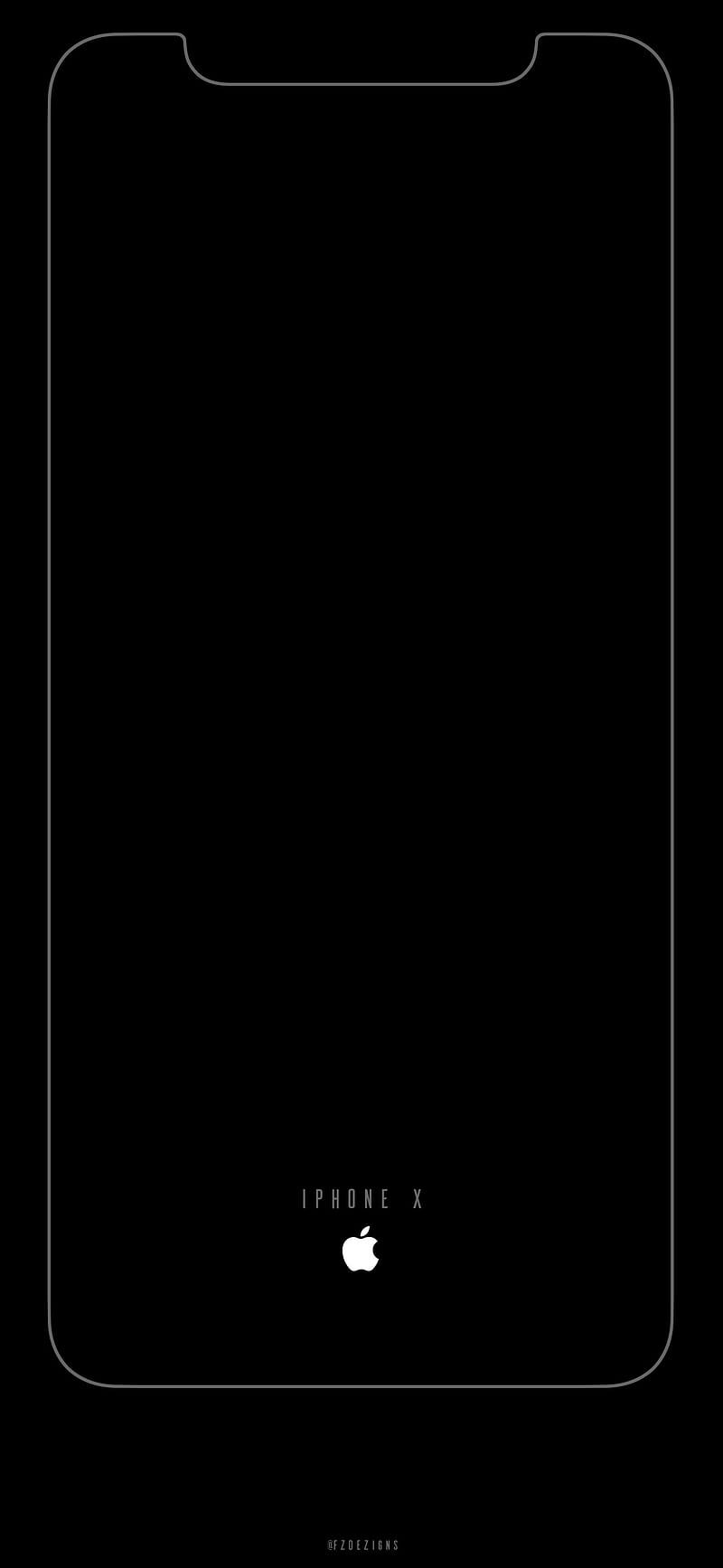 iPhone X , amoled, black, black amoled, iphone 11, iphone 11 , iphone amoled, iphone minimal, HD phone wallpaper