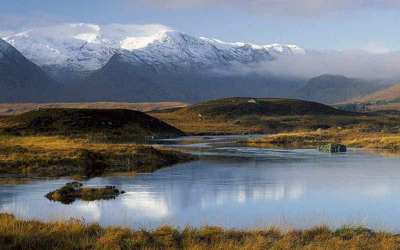 Highland-Lan Nuoke marsh, HD wallpaper