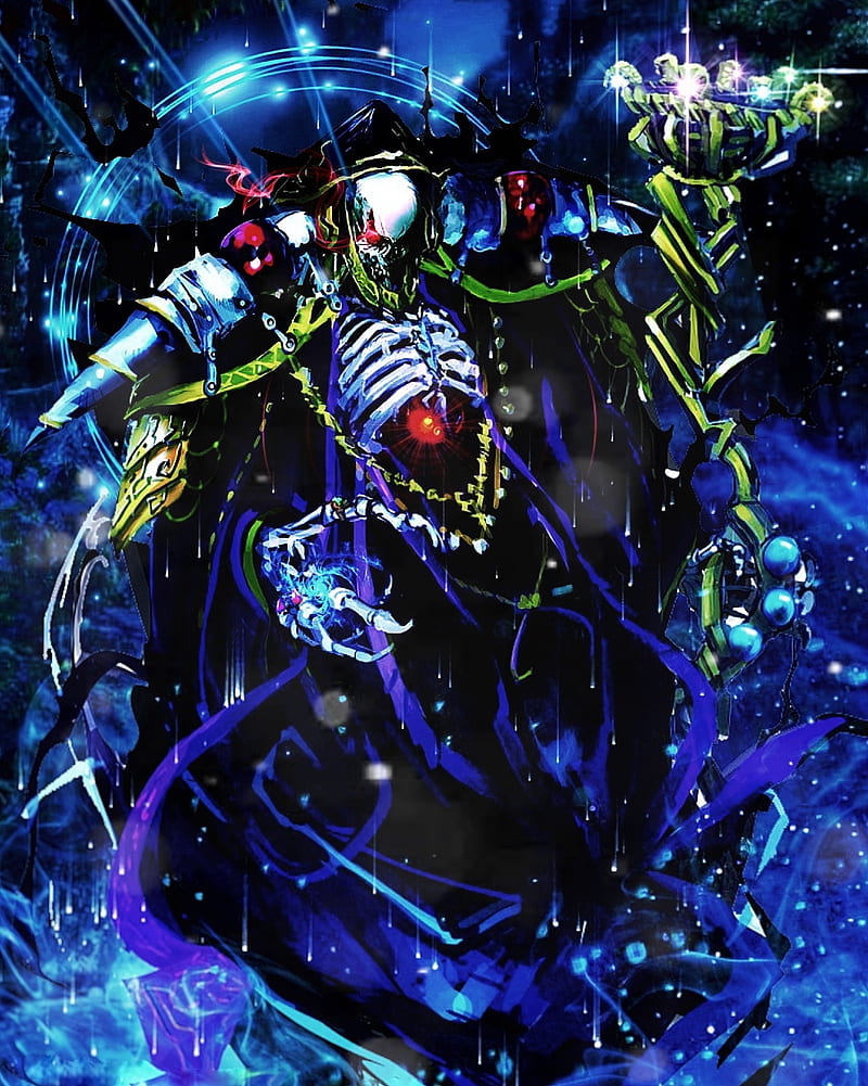 Anime Overlord Ainz Ooal Gown Overlord Anime HD wallpaper   Wallpaperbetter