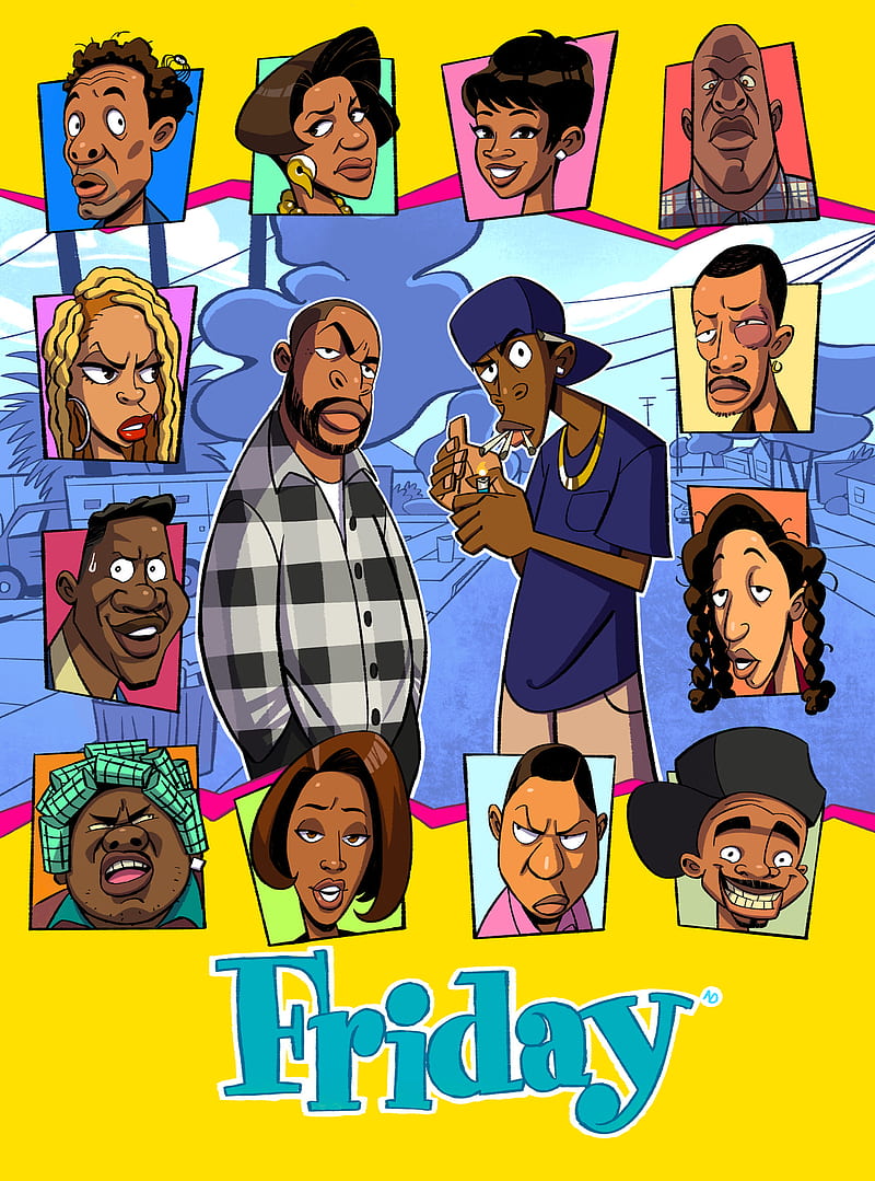 FRIDAY Poster by EddieHolly on DeviantArt | Hip hop poster, Hip hop  artwork, Alternative movie posters