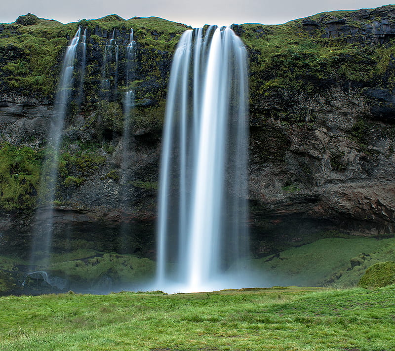 Seljalandsfoss water, nature, waterfall, HD wallpaper
