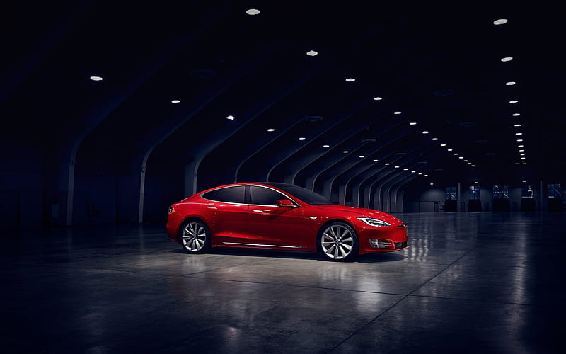 Tesla Model s Electric car 2019 Poster, HD wallpaper