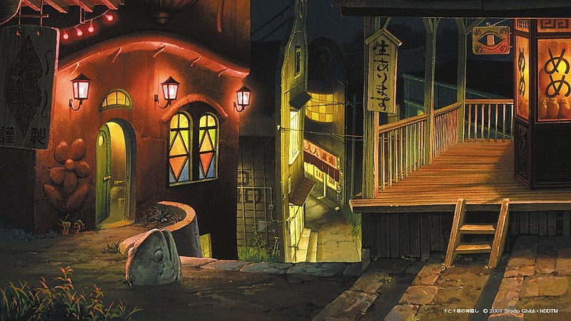 Studio Ghibli releases video call background, Cute Ghibli, HD wallpaper