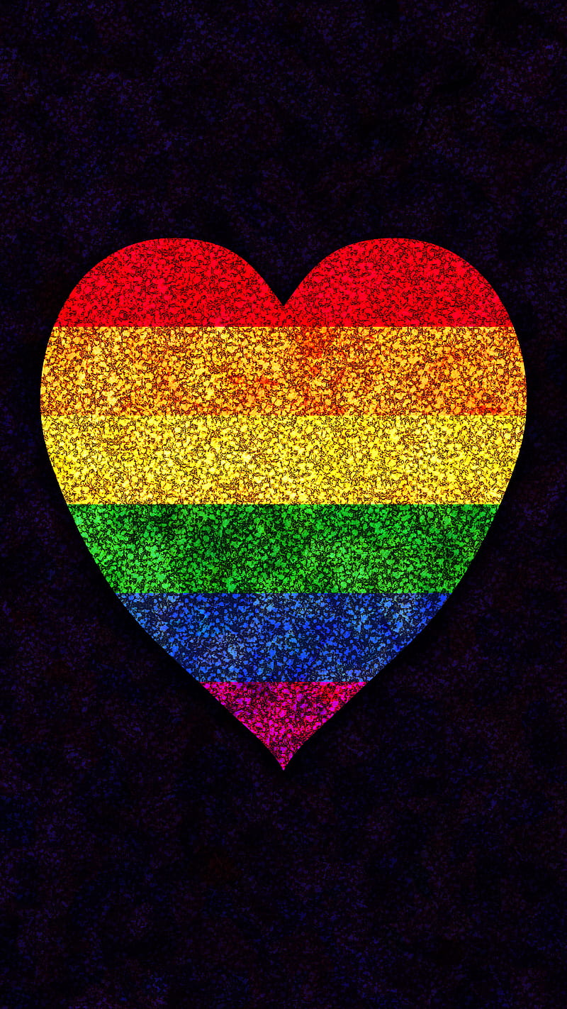 LGBT Glitter Heart, Adoxalinia, June, LGBT, acceptance, activist, blue, color, community, day, diversity, flag, gay, gender, genderfluid, girl, glitter, gold, heart, human, lgbtq, love, month, parade, power, pride, proud, rainbow, rights, shiny, solidarity, strong, teen, together, tolerance, yellow, HD phone wallpaper