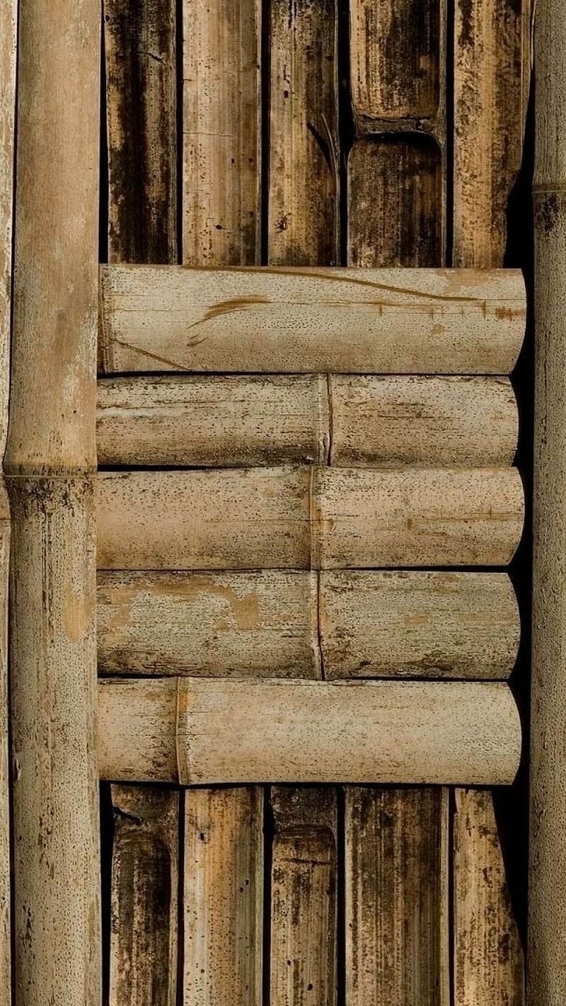 Wooden Style, Bamboo texture, style, HD phone wallpaper