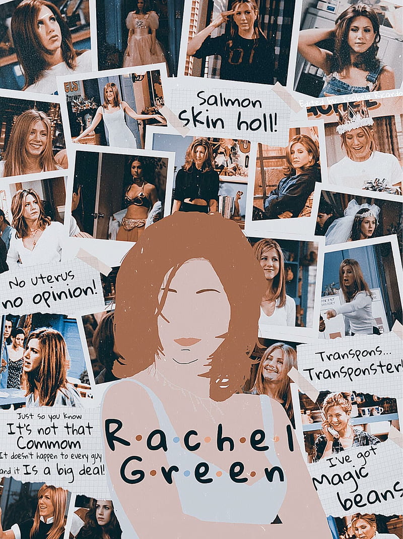 Rachel Green, aesthetic, friends, HD phone wallpaper | Peakpx