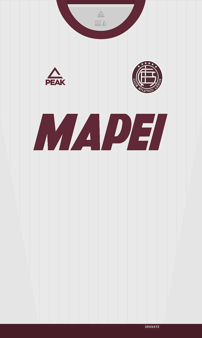 Away kit Lanus 2021, camiseta, football, granate, lpf argentina, mapei, peak, HD phone wallpaper