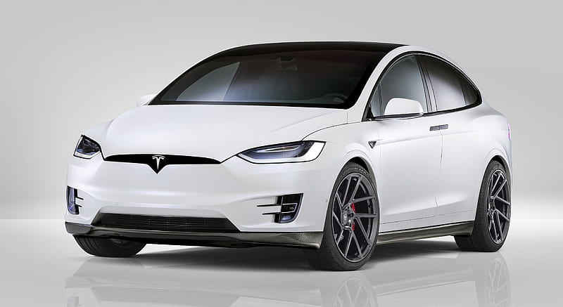 2017 NOVITEC Tesla Model X - Front Three-Quarter , car, HD wallpaper