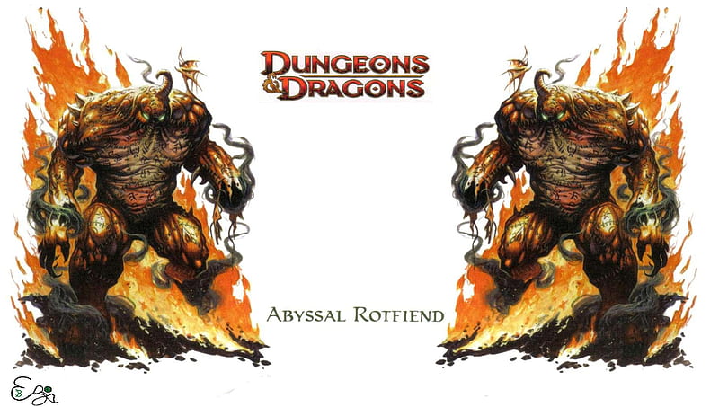 Abyssal Rotfiends from Dungeon and Dragons 4th Edition, dungeon and ...