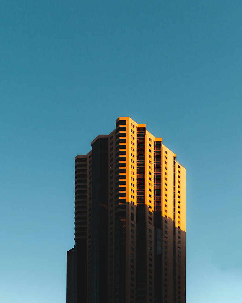 building, architecture, tower, minimalism, HD phone wallpaper