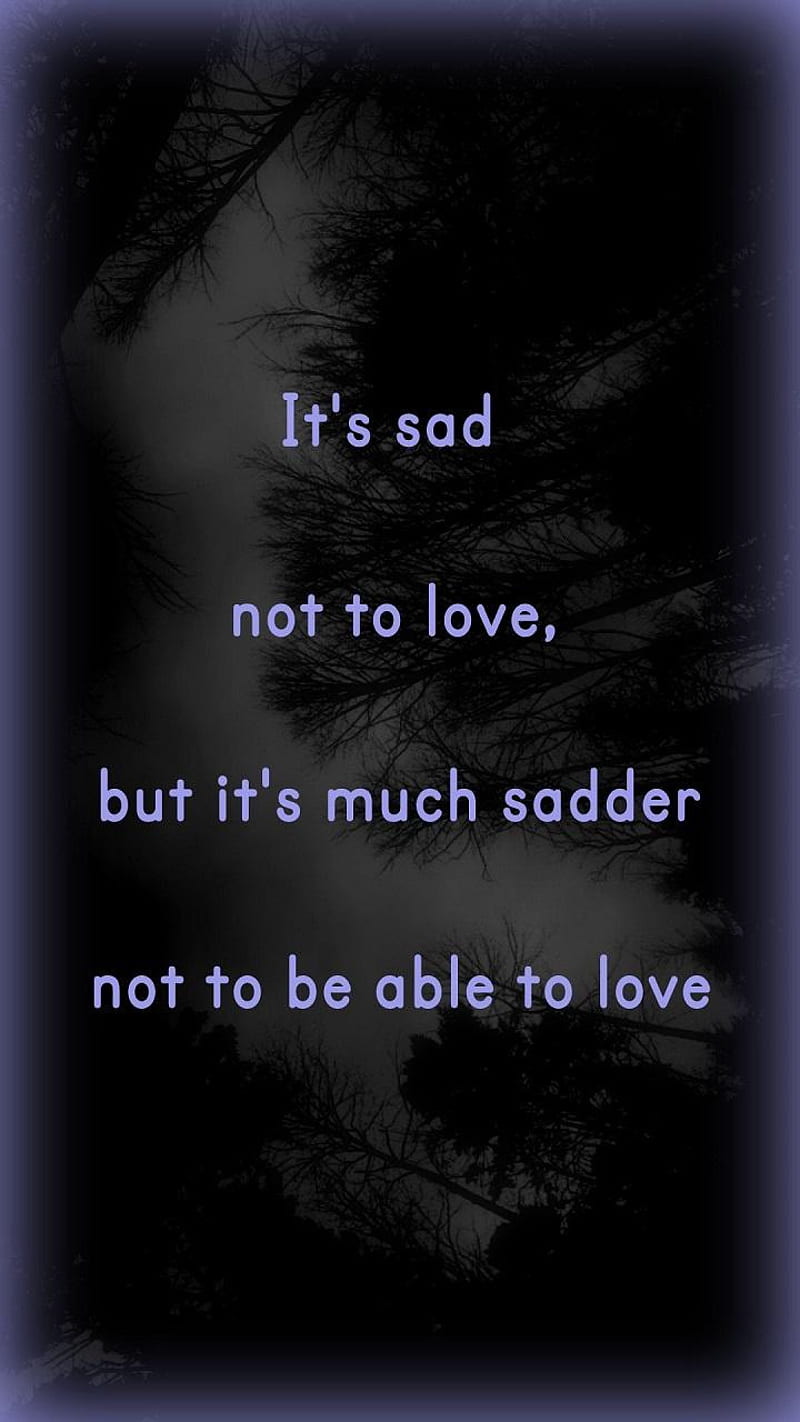 sad love quotation wallpapers