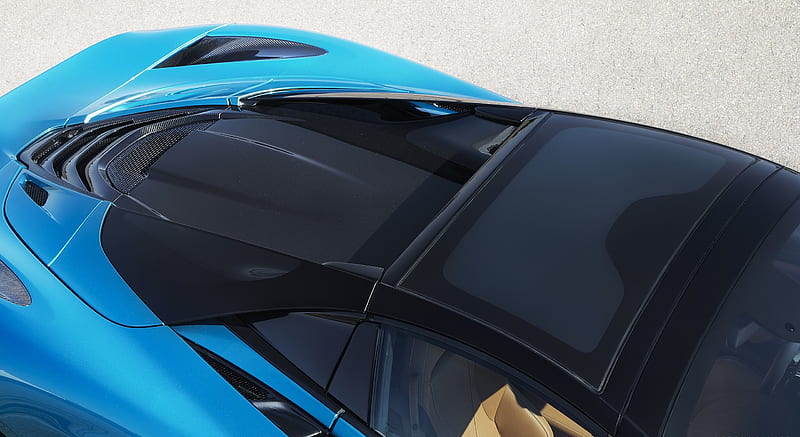 2019 McLaren 720S Spider (Color: Belize Blue) - Roof , car, HD wallpaper