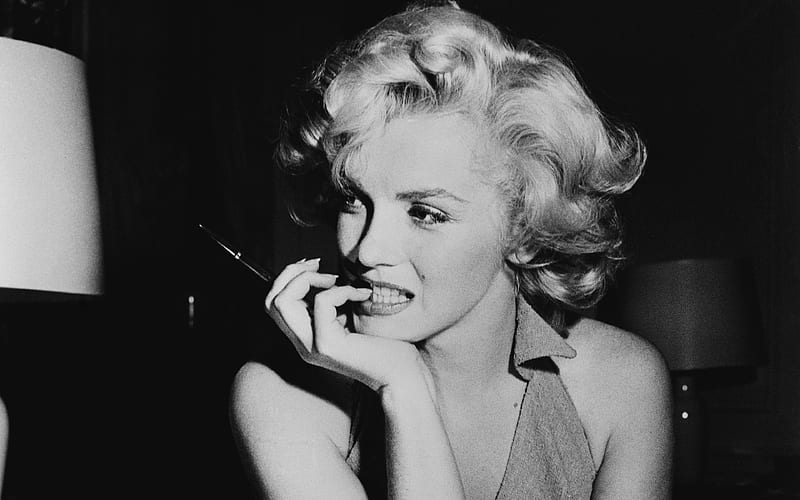 Marilyn Monroe, American actress, blonde, beautiful woman, famous American, fashion model, HD wallpaper