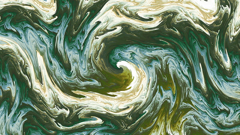 fractal, twisted, wavy, blending, abstraction, HD wallpaper