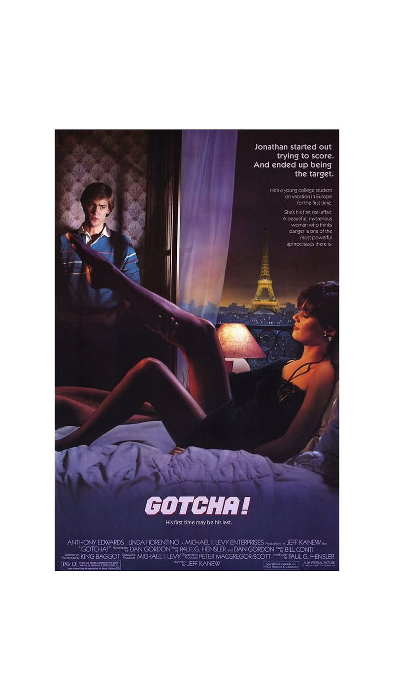 Gotcha 1985, movie, poster, HD phone wallpaper
