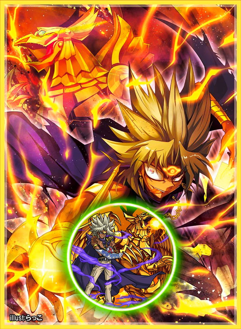 YAMI-MARIK-YUGIOH, black, saint, HD phone wallpaper