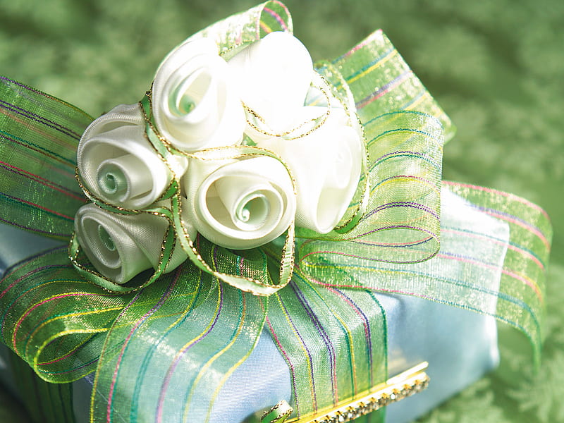 Gift for Anca Simona, asbstract, flowrs, rose, yellow, ancasimona, roses, gift, graphy, green, white, HD wallpaper