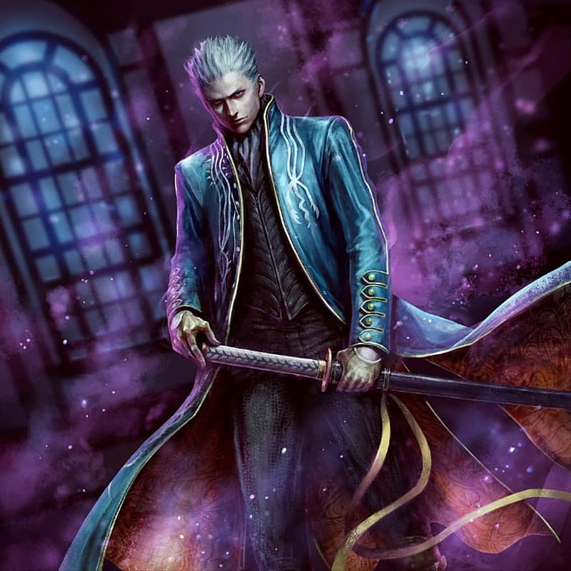 Devil Vergil  Devil May Cry 5 Video Game HD wallpaper  Pxfuel