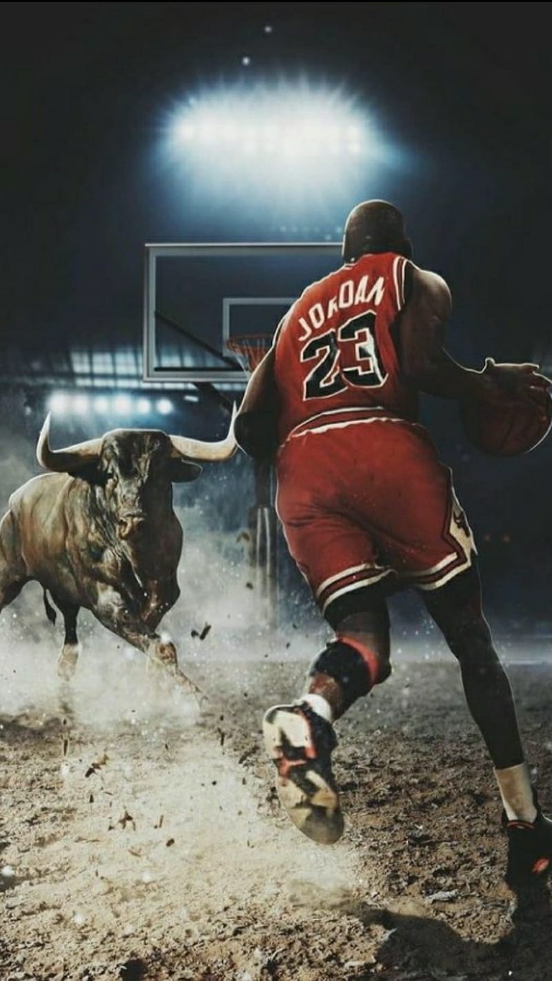 Michael Jordan , basketball, bulls, HD phone wallpaper