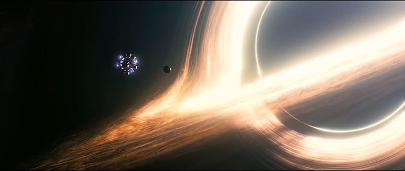 Black Hole, Interstellar, Movie, HD wallpaper