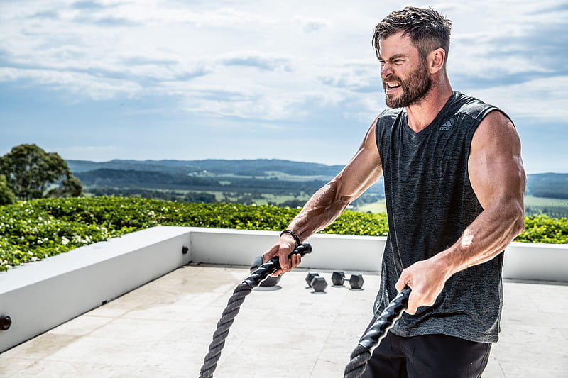 Chris Hemsworth Workout, HD wallpaper