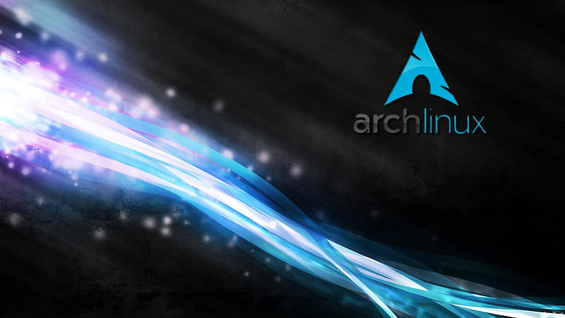 Arch Linux, linux, foreveralone, arch, blue, HD wallpaper