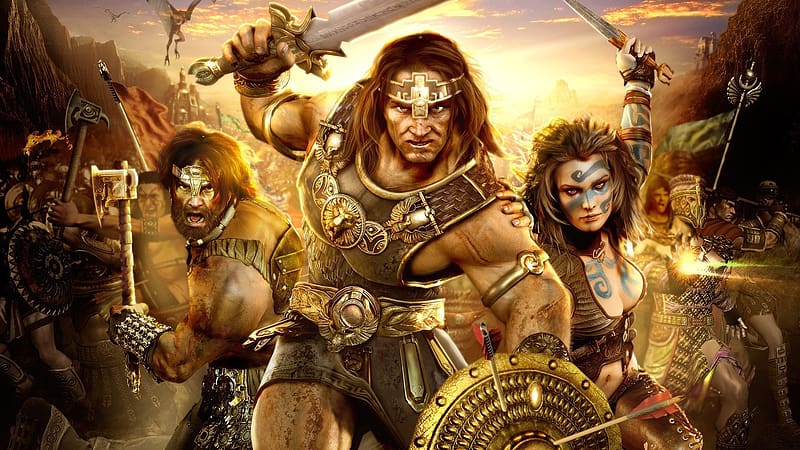 Video Game, Age Of Conan, HD wallpaper