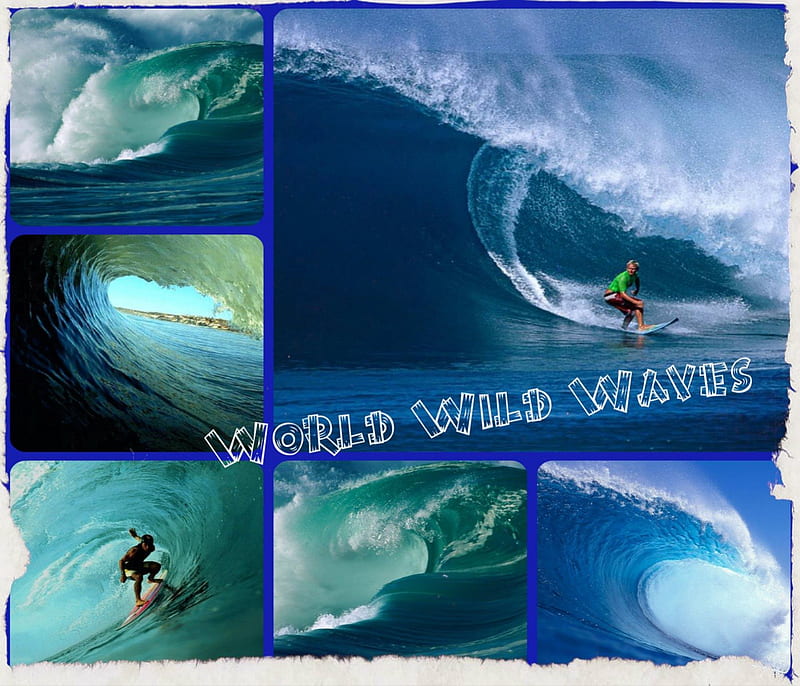 *World Wild Waves*, world, oceans, nature, waves, HD wallpaper