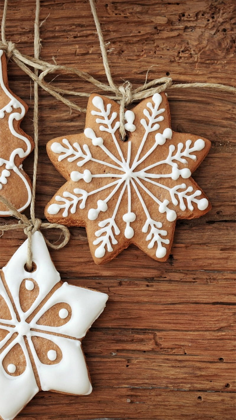 Christmas sweets, gingerbreads, HD phone wallpaper